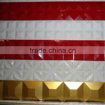 High quality PVC 8013-2 3d wall decorative panel