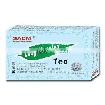 Natural health herbal tea for lung cleaning