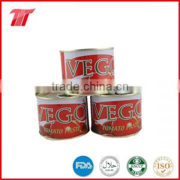 Sweet and sour flavor Dark Red Tomato Paste Canned Tomato Paste from Sauce Supplier