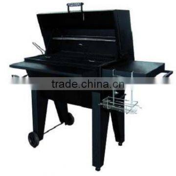 high temperatured barbecue grill and smoker