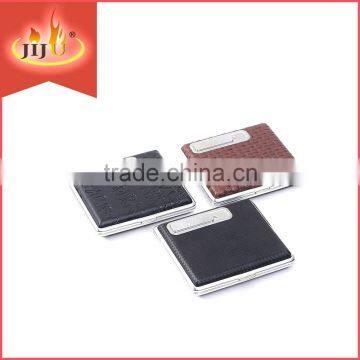 JL-088N Yiwu Jiju Fancy Metal Cigarette Case with Usb Lighter