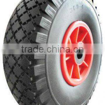 254mm PU filled tire wheel Trolley wheel