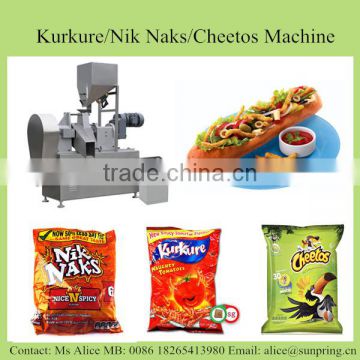 kurkure making machine plant with consistent production