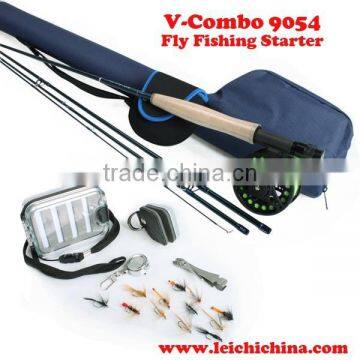 High quality fly fishing rod and reel