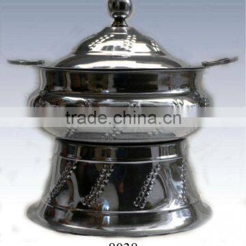 NEW Stainless steel round chafing dish