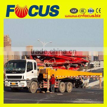 Hot! 48m, 52m Work Range Truck-Mounted Concrete Boom Pump, Concrete Pump With Boom photo-5