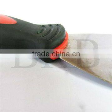 3 Inch Stainless Steel Putty Knife With Soft Double Color Rubber Handle photo-3