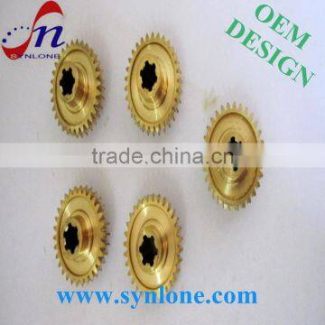 Customized Machining Brass Gear photo-2