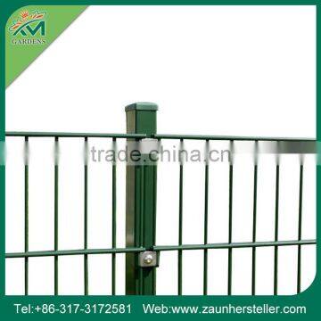 Double horizontal Wire Fencing, horizontal metal fence