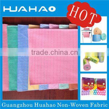 Spunlace Nonwoven Cleaning Tool Dish Cloth Roll