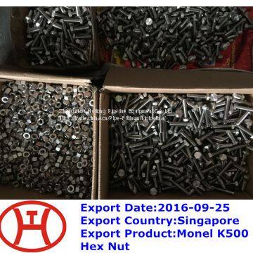 Monel K500 Hex Nut