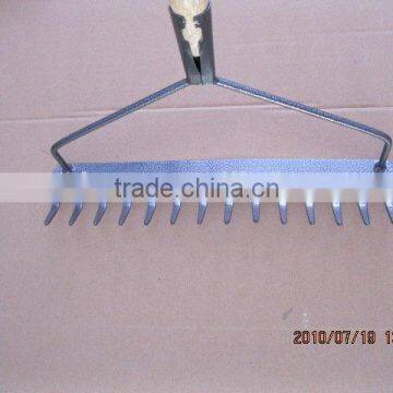 Metal Garden Rake Head 10 12 14 16 18 Teeth Hand Tool photo-3