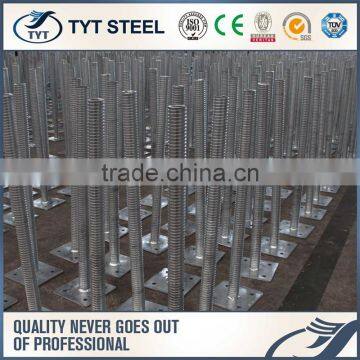 steel shoring prop scaffolding screw jack base steel shoring prop