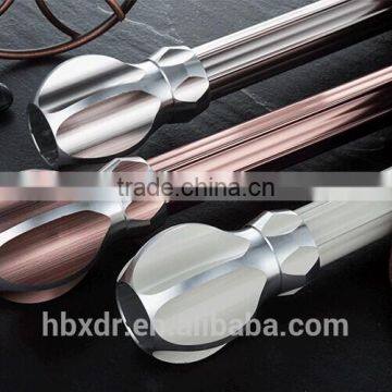 Europe popular!!OEM 6061 6063 t5/t6 shaped aluminum profile for curtain rod china manufacturer XINDONGRUI ISO