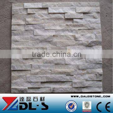 Natural Rough Crystal White Quartz Wall Cladding Stone Exterior Wall Tile photo-4