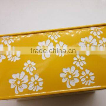 Top Selling Products Square Onion Watermelon Galvanized Planter for Sale