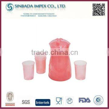 1.2L Collapsible Water Cooler Jug With 4 Cups photo-3