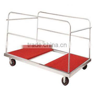 Metal Hotel Round Table/dance Floor /luggage Trolley With Wheels photo-2