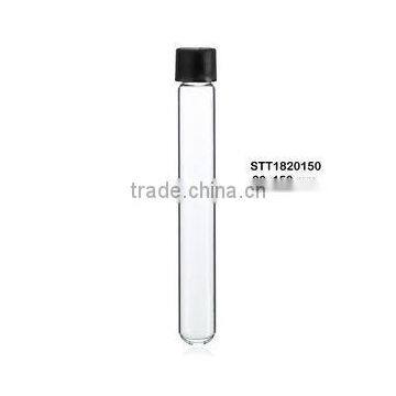 Glass Test Tube with Screw Head