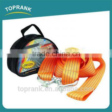 3.5m 4ton towing strape polyester flat heavy duty car tow rope