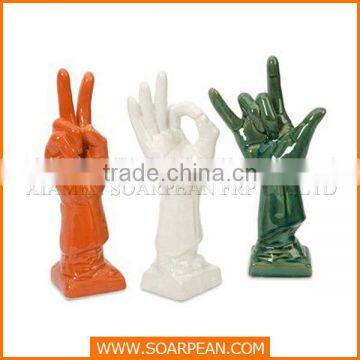 Fiberglass Mannequin Hand Abstract Art Sculpture photo-3