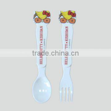 Guang dong melamine spoon and fork