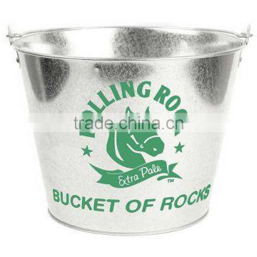 Hot sale galvanized ice beverage bucket