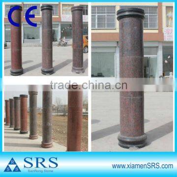 Popular hollow natural stone outdoor pillars