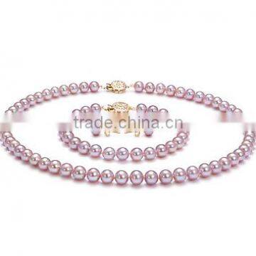 Lavender 6-6.5mm AAA Quality Freshwater Pearl Jewelry