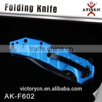 3cr13 Blade Aluminum Handle Combination Folding Knife photo-2