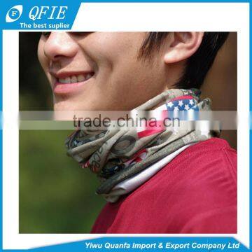 Hot selling cheap custom logo Multifuctional Tubular Bandana headwear for Outdoor sports