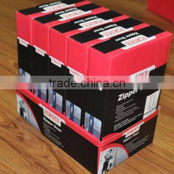 Zipper Door, Plastic protection Film