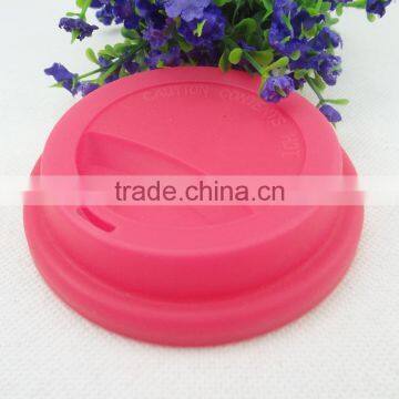 Food Grade Coffee Cup Silicone Rubber Anti-dust Airtight Seal Silicone Drink Cup Lids photo-2