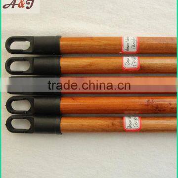 Varnished Wooden Broom Handle With Long Hanger photo-5