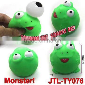 Promotional Plastic Rubber Pop-eye Toys/Monster Toys