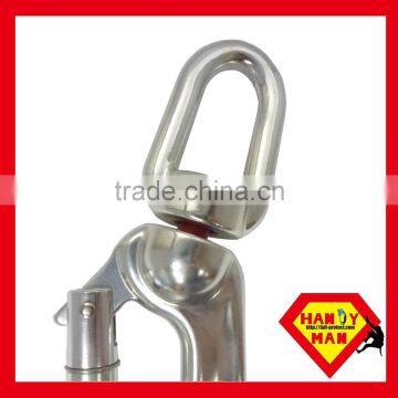 A304DKTL-3 Medium Aluminum Alloy Swivel Eye 25kN Load Indicator Snap Triple Lock Hook photo-5