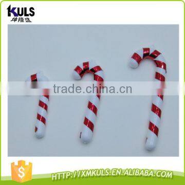 Christmas decorations accessories 7-12 cm plastic cane Christmas decorations candy canes