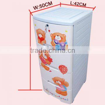 4 Layers With Lock Children Cabinet photo-4