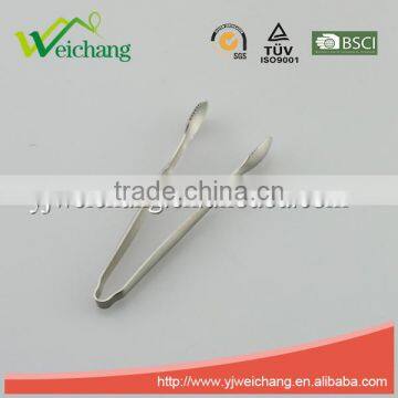 WCE453 premium whole Stainless Steel Food Tong Ice tong cube sugar tong serve tong hot sale