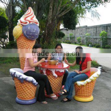 Plastic Ice Cream Chair photo-5
