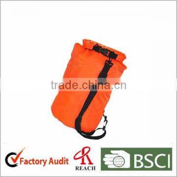 Orange waterproof dry bag