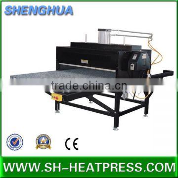 Double station pneumatic type large sublimation machine ,printing size 80x100cm, 100x120cm, 110x160cm, 110x170cm