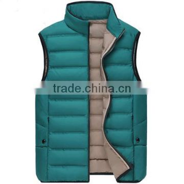 Winter Jacket Down Coat AB Wear Reversible Duck Warm Winter Vest Men Down Vest photo-3