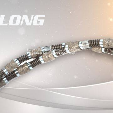 Алмазная проволочная пила для резки камня, спеченная алмазная проволока для добычи в карьерах, алмазные инструменты для резки камня photo-5