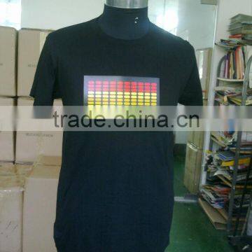 Wholesale polycotton led man jersey t-shirts