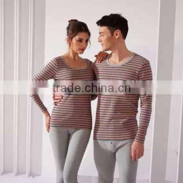 Unisex Pajama Set for Couple Thermal Underwear Cotton Fabric photo-2