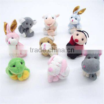 Factory wholesale promotional magnet toy plush animal magnet