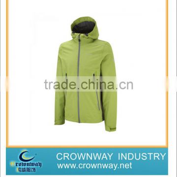 100% Polyester Waterproof Lightweight Jacket With Hood For Women