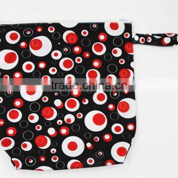 New Arrival Double-Laminated Multipurpose Wetbag Reusable Baby Diaper Nappy Bag photo-3
