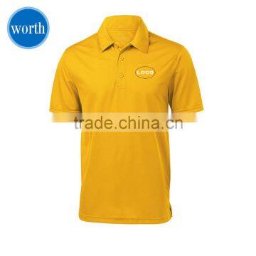 Polo Shirt with Logo Print 100% Polyester